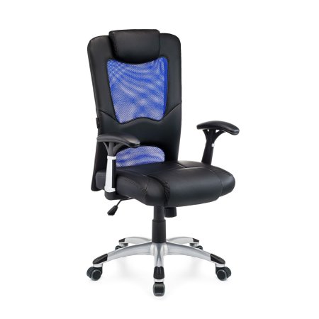 Офисное кресло Vincent Strong Blue (Черный | Синий)