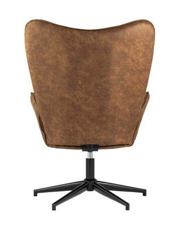 Кресло Ирис вращающееся коричневое (Стул-кресло Ирис коричневый)