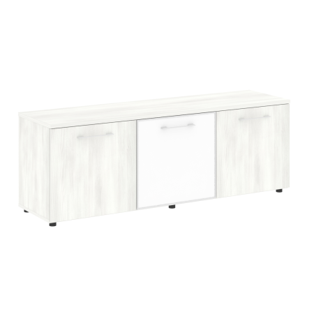 Тумба модульная белая дверь LT.TS 3.4 1650x450x580 (Снежная Патина)