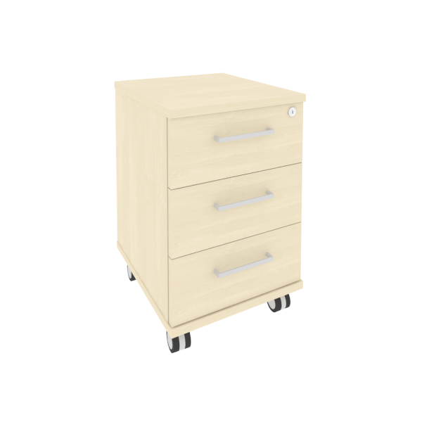 Тумба мобильная First KTM-1 412x470x650 (Клен)