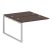 Проходной наборный элемент рабочей станции Metal System Style БО.ПРС-СП-2.2 1200x1475x750 (Дуб Наварра/Серый металл)