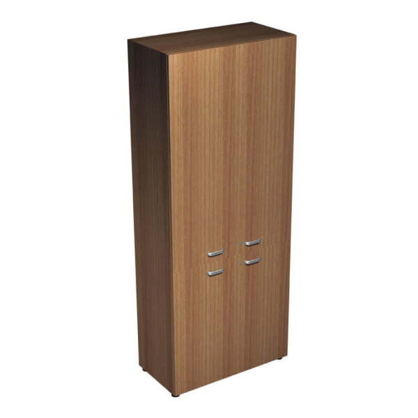 Шкаф высокий закрытый 4-дв. X7 IDE586S Y 860x450x2140 (Орех каналетто)