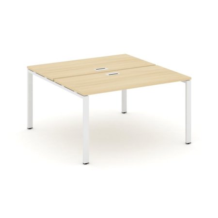 Рабочая станция 2-х сторонняя SN-6P.DRS-001 (980х1232х750) (Акация Лорка/Металл Белый)