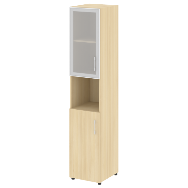 Шкаф высокий узкий нужен топ левый LT.SU 1.4R L 400x450x1990 (Акация Лорка)