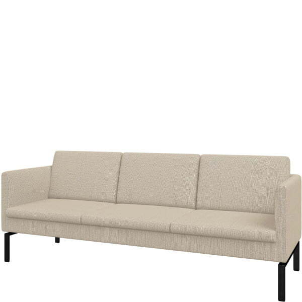 Диван для офиса 3-х местный Олли (Диван 3-местный romeo_01)