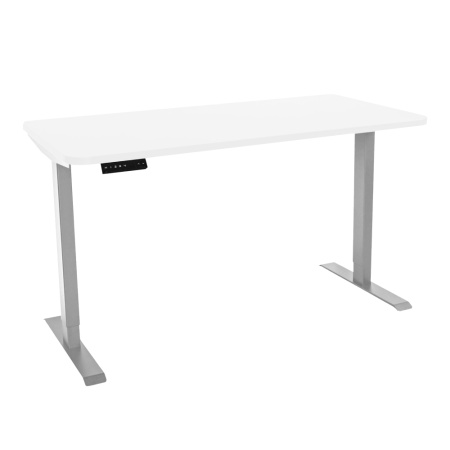 Стол c электроприводом LA-T33-2AR2 (1400x600x700-1200) (Белый | Серый)