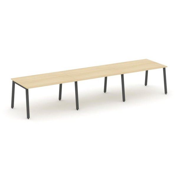 Стол переговорный SN-6A.SPRG-024.3 (4740х980х750) (Акация Лорка/Металл Антрацит)