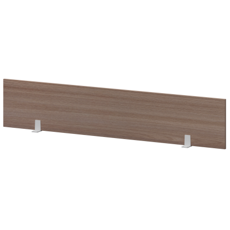 Экран для одиночного стола Арго-М СМЭ18-18 1800x18x350 (Темный шимо/Белый)