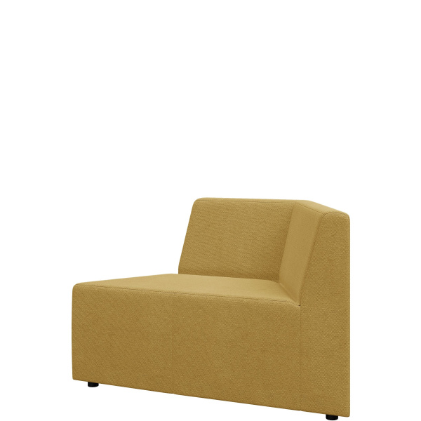 Диван Оригами. Модуль 1-местный левый. (Модуль 1-местный левый bravo_a_yellow)