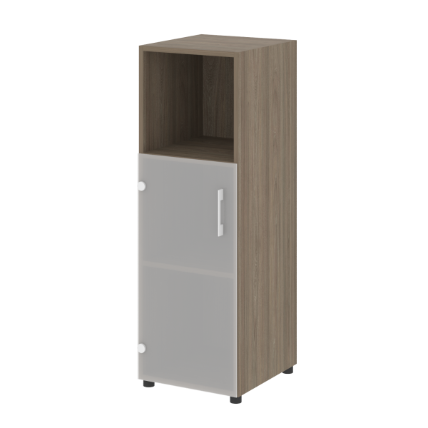 Шкаф средний узкий нужен топ левый LT.SU 2.2 L 400x450x1195 (Вяз Благородный)