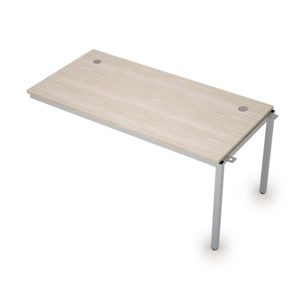 6МБС.184 Линейные бенч-системы, средний модуль (1600x800x750) (Шамони светлый/Алюминий матовый)