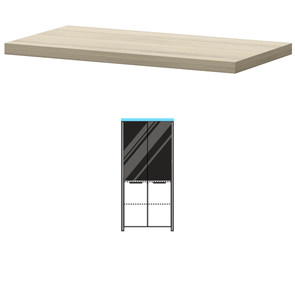 Топ Акцент КТ-73.38 858x441x38 (Кронберг)