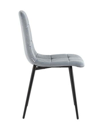Стул Одди велюр серый (Стул Одди серый)