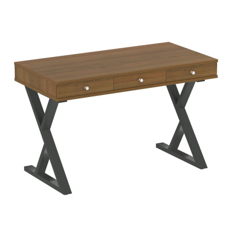 Компьютерный стол VR.SP-1-118M 1180x600x750 (Орех Гварнери/Антрацит Металл)
