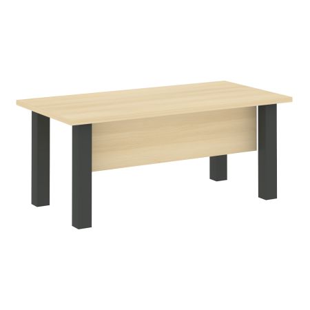 Стол для руководителя LT.D-18.1 (Акация Лорка/Антрацит металл)