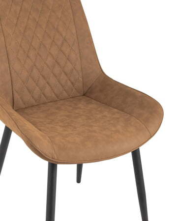 Стул Невада экокожа коричневый (Стул Невада коричневый)