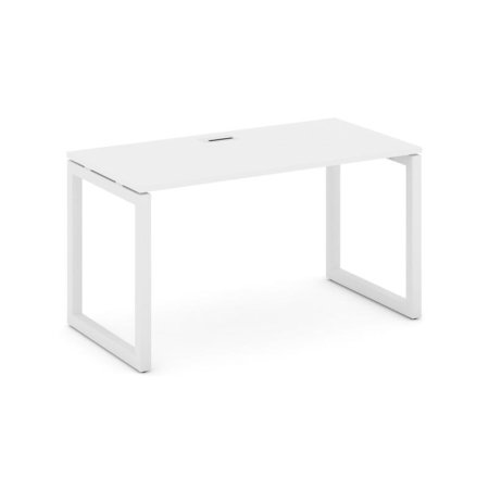 Стол письменный SN-5O.SP-011 (980х700х750) (Белый/Металл Белый)