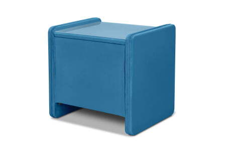 Тумба для спальни Lion (540x440x520) Голубой (Голубой)