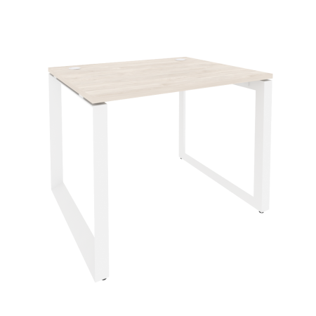 Стол рабочий на О-образном м/к Onix O.MO-SP-1.8 980x800x750 (Денвер Светлый/Белый Металл)
