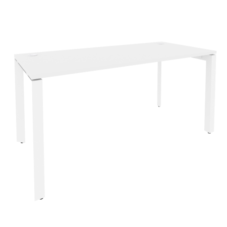 Стол рабочий на П-образном м/к Onix O.MP-SP-4.7 1580x720x750 (Белый Бриллиант/Белый Металл)