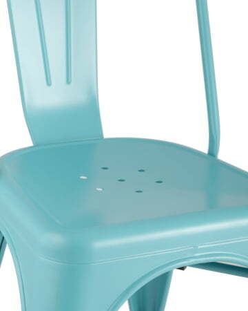 Стул TOLIX голубой матовый (Стул Tolix голубой матовый)