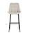 Стул барный Флекс велюр бежевый (Стул барный Флекс бежевый)