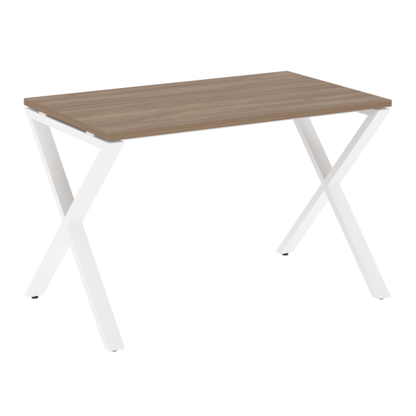 Стол рабочий VR.L-SRX-2.7 1180x720x750 (Дуб Аризона/Белый металл)