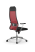 Кресло для руководителя Метта Sit 10 B1-111T - X2+UMF(X1) /Ub00/Wh00/T1bp-c(M09.B23.G18.W01) (Красный | Черный)