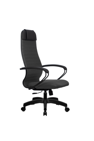 Кресло для руководителя Метта МЕТТА-21(MPRU)/подл.130/осн.001 (Темно-серый)