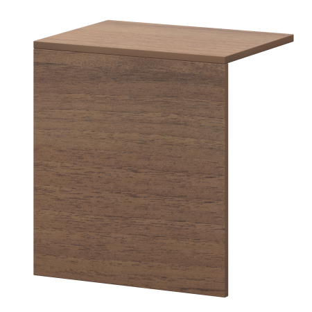 Накладка для стойки Ресепшн А-651 510x380x560 (Орех)