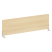 Экран боковой L1235мм Metal System Style Б.ЭКР-123 1235x18x348 (Дуб Наварра/Белый металл)