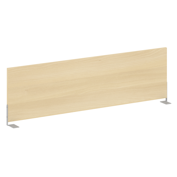 Экран боковой L1235мм Metal System Style Б.ЭКР-123 1235x18x348 (Акация/Серый металл)