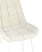 Стул Флекс велюр светло-бежевый белые ножки (Стул Флекс светло бежевый)