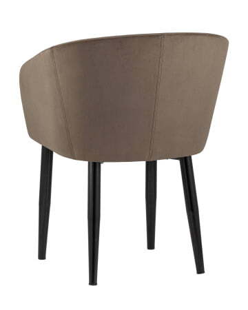 Кресло Ральф велюр коричневый (Стул Ральф коричневый)