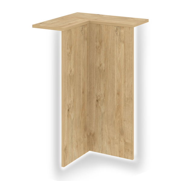 Колонна угловая внутренняя с подсветкой правая для О.R-F.MU.VNUR Onix О.R-KU.VNU.SR 759x759x1175 (Тиквуд Светлый)