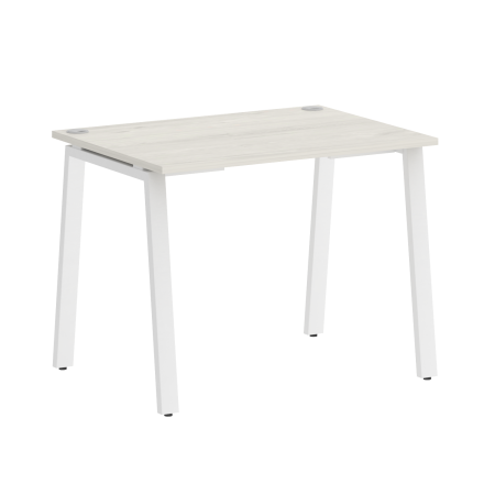 Стол письменный VR.SP-3-98.A 980х720х720 (Дуб Наварра/Белый Металл)