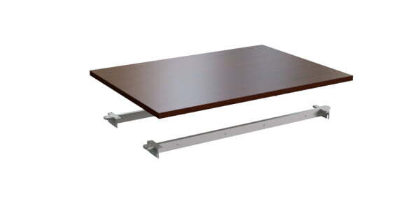 Столешница одинарная 100 Steel 11100 1000x700x25 (Дуб темный)