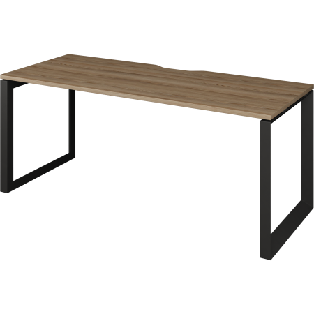 Стол на металлокаркасе Аргентум-МП НТМП.О-200 2000x730x750 (Дуб сафари/Антрацит)