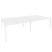 Рабочая станция на П-образном м/к Onix O.MP-D.RS-4.4.8 3160x1635x750 (Тиквуд Темный/Белый Металл)