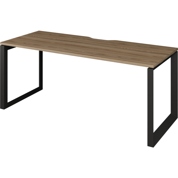 Стол на металлокаркасе Аргентум-МП НТМП.О-160 1600x730x750 (Дуб сафари/Антрацит)