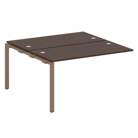 Проходной наборный элемент рабочей станции Metal System Style БП.ПРС-СП-2.3 1400x1475x750 (Венге Цаво/Мокко металл)