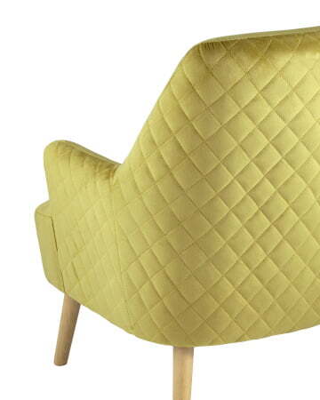 Кресло Хантер велюр горчичный (Стул-кресло Хантер горчичный)