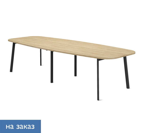 FLEX Стол для переговоров 320 (Гикори/Графит металл)