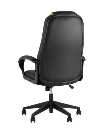 Кресло игровое TopChairs ST-CYBER 8 черный/желтый (Геймерское кресло ST-CYBER 8 желтый)