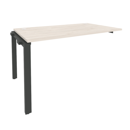 Наборный элемент рабочей станции на П-образном м/к Onix O.MP-1.NRS-3.8 1380x800x750 (Денвер Светлый/Черный металл)