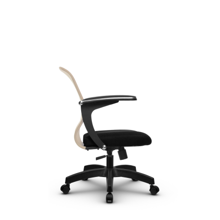 Кресло для руководителя Метта SU-M-4/подл.160/осн.001 (Черный | Бежевый)