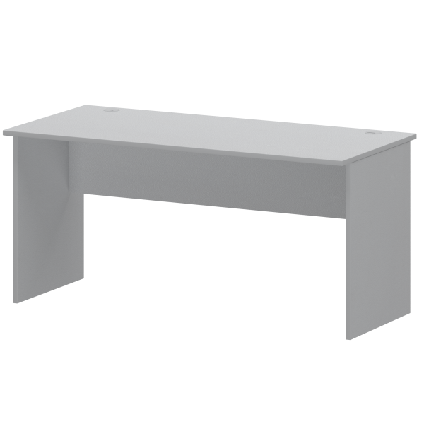 Стол с левым и правым кабель каналом Арго А-004.К 1600x730x760 (Серый)
