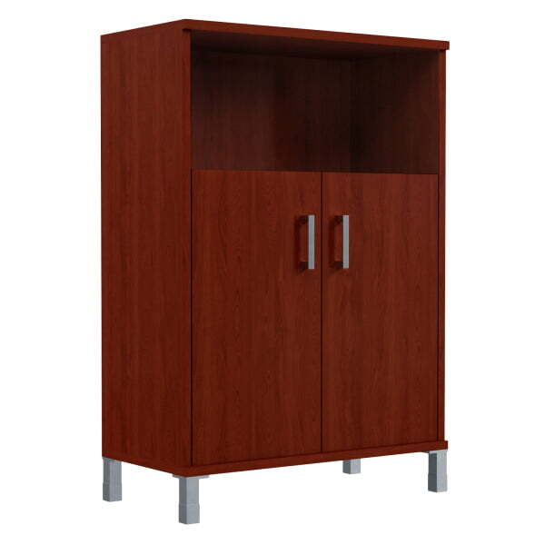 Шкаф 3 уровня, широкий, глухие двери без замка Born B-420.2 900x450x1286 (Бургунди)