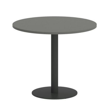 Стол круглый VR.SP-5-90.1 900x900x750 (Металлик/Антрацит Металл)