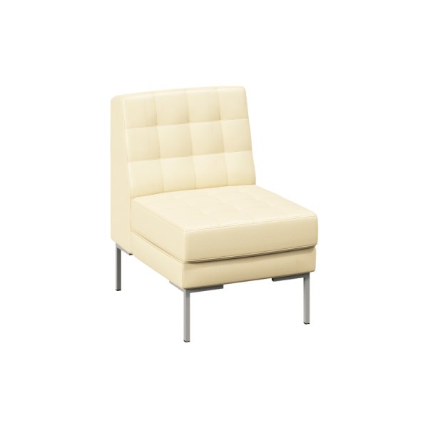 Диван без подлокотников одноместный FR-D-01 (Oregon 11/Металл Серый)